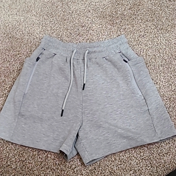 angel cult Pants - Angel Cult soft gray zipper pocket athletic athleisure lounge shorts